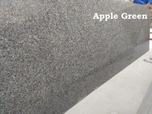 Apple Green Granite Slab