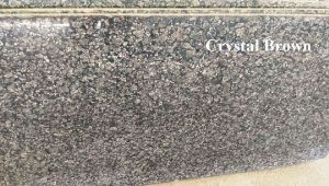 Crystal Brown Granite Slab