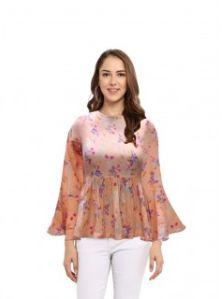 WOMEN FRILL TOP