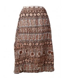 WOMEN PRINTED LONG SKIRT