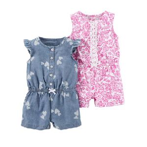 Kids Printed Jumpsuits