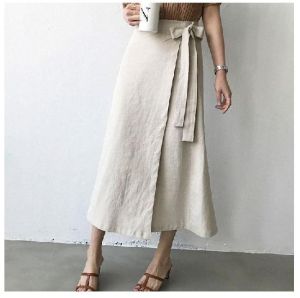 Ladies Plain Long Skirts