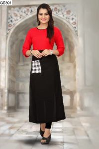 GE VOL-2 Rayon Kurtis