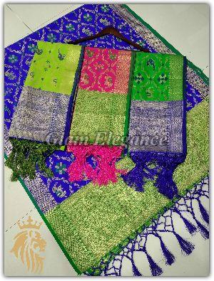 Minali VOL-1 Banarasi Silk Dupatta 04