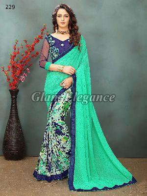 OF229_1 Rubyza-2 Georegette Sarees
