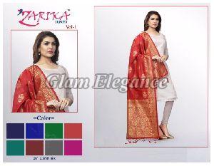 Zarika VOL-1 Silk Dupatta 01
