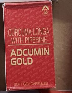 Adcumin Gold Soft Gelatin Capsules