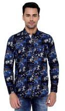 Multi-Colored Printed Cotton Shirt