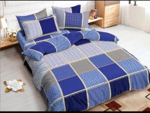 3D Fancy Micro Fiber Double Bed Sheet