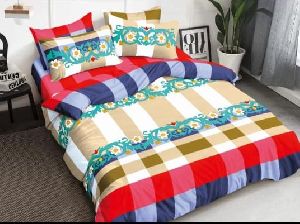 3D Micro Fiber Double Bed Sheet