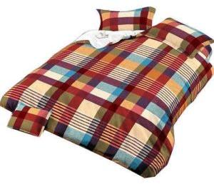 Check Design Bed Comforter Set