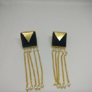 Gold Plated Elegant Earrings