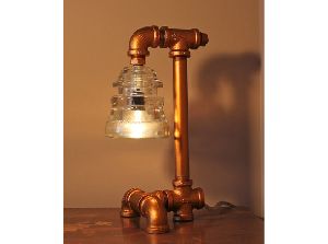 Golden Color Industrial Pipe Lamp