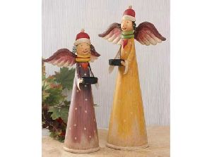 Tall Christmas Decorative Fairy Angel Figurine