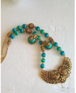 Peacock Imitation Necklace