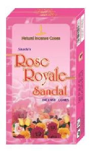 Rose Royale Sandal Incense Cone
