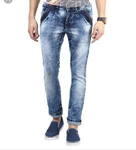 Mens Narrow Bottom Denim Jeans