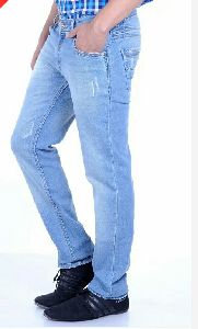 Mens Relaxed Fit Denim Jeans