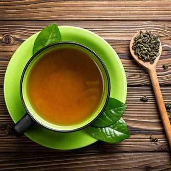 Pure Green Tea Leaves