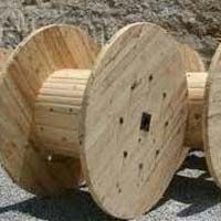 40 Inch Wooden Cable Drum