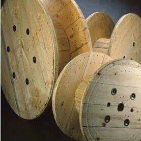 68 Inch Wooden Cable Drum