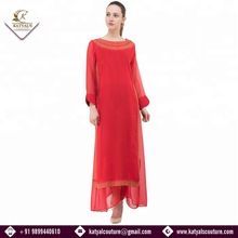 Latest Red Color Kurti