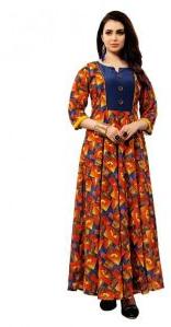 Printed Cotton Fabric Kurti