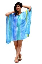 Dye Poncho Mini Kaftan