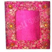 hand made embroider photo frame