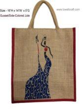 JUTE HAND BAG COTTON