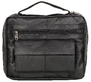 Genuine leather laptop bag