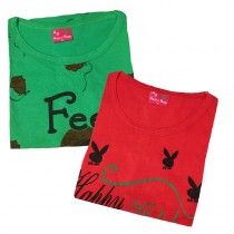 PK 2 APPLE BABY PRINTED T-SHIRT