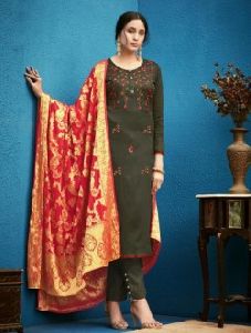 Casual Wear Jam Silk New Fancy Churidar Suits