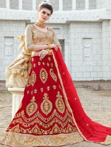 Party Wear Diamond Work Net Lehenga Cholis