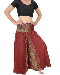 LADIES WIDE LEG PALAZZO PANTS