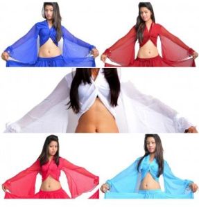 SLEEVE WRAP CHOLI GYPSY TOP