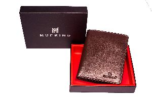 MUPKINO GENUINE LEATHER BI FOLD WALLET