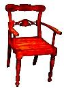 antique wooden chair