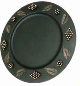 Cake and Desserts Serving Platter Black Colour