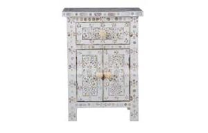Mother of Pearl Bedside Table