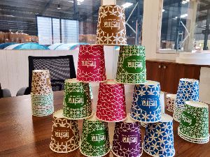 7Oz (200ml ) Printed paper cups