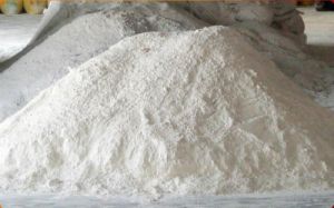 white limestone powder