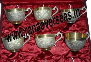 Silver Plated Cup Set