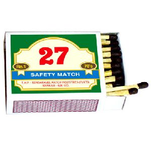 27 safety matches