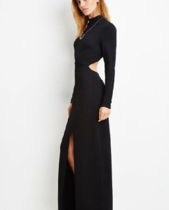 Open-Back Maxi Dress