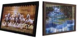 3d effect 2 way picture frame