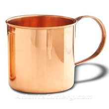 Solid Copper Soup Mug