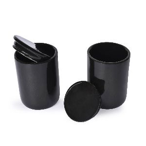Black Ceramic Kithcen Jars-Set