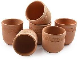 Handcrafted Clay Tea/Chai Khullad Cup-Set