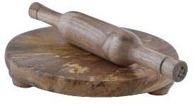 Pine Wood Chakla Belan/Rolling Board